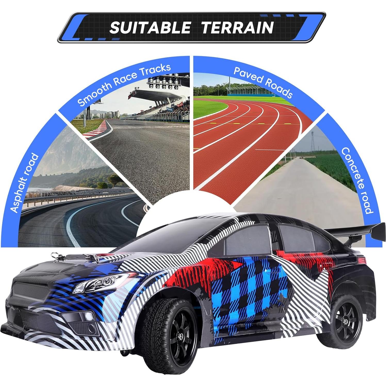 Ruedas Hexagonales 12 mm AllinRC para Coche RC Drift 1/10