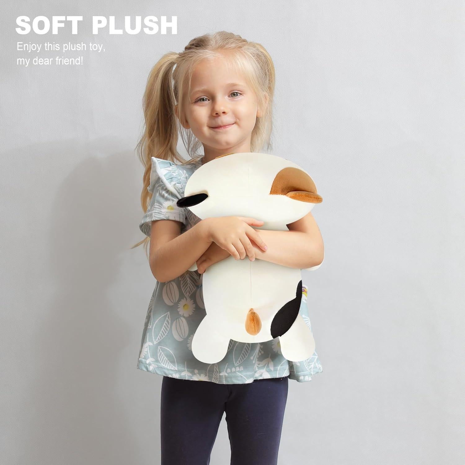 Onsoyours Gato Calico de Peluche 33 cm Almohada Suave