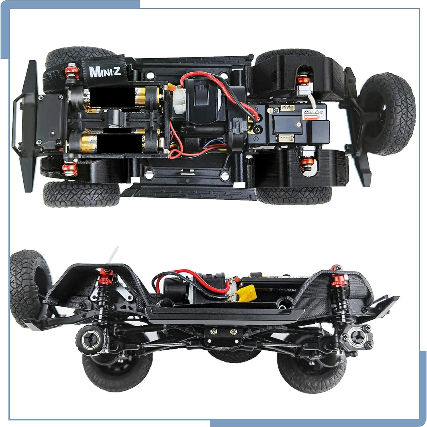 Guardabarros RC Zolikar para Kyosho Mini Z 4x4 Wrangler 1/24