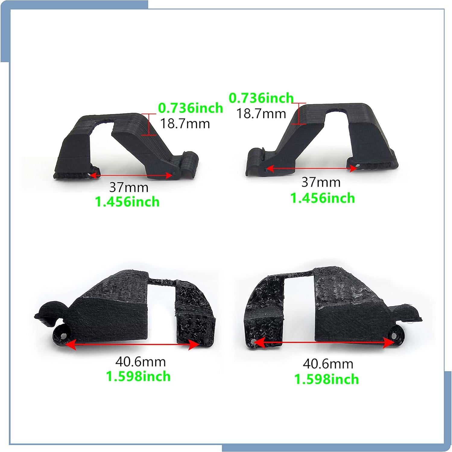 Guardabarros RC Zolikar para Kyosho Mini Z 4x4 Wrangler 1/24