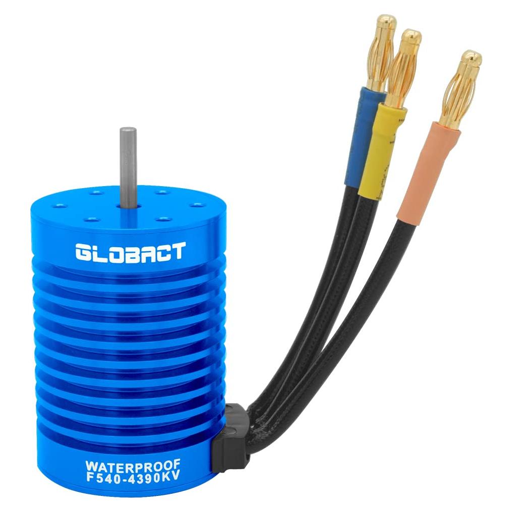 Motor Brushless Impermeable Globact F540 3650 4390KV 4P RC 1/10