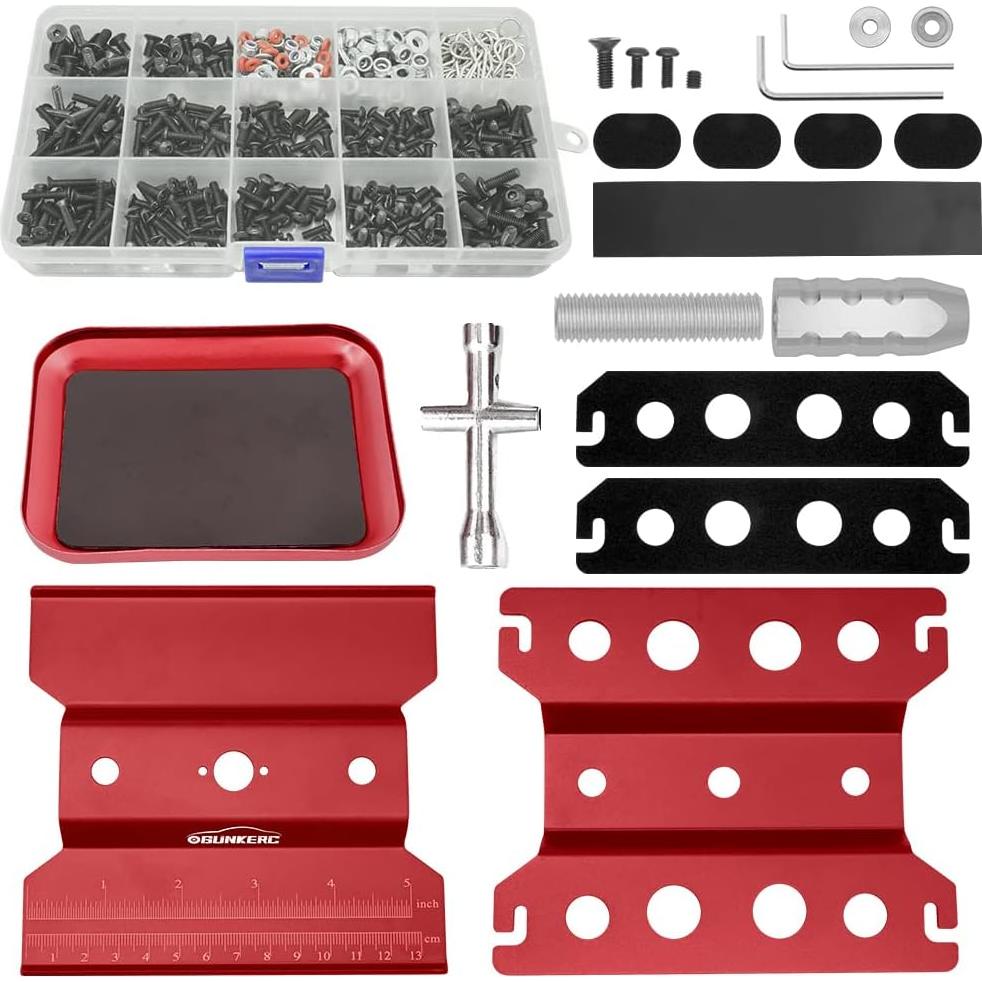 Soporte de Trabajo OGUNKE RC con Kit de Tornillos 521 PCS