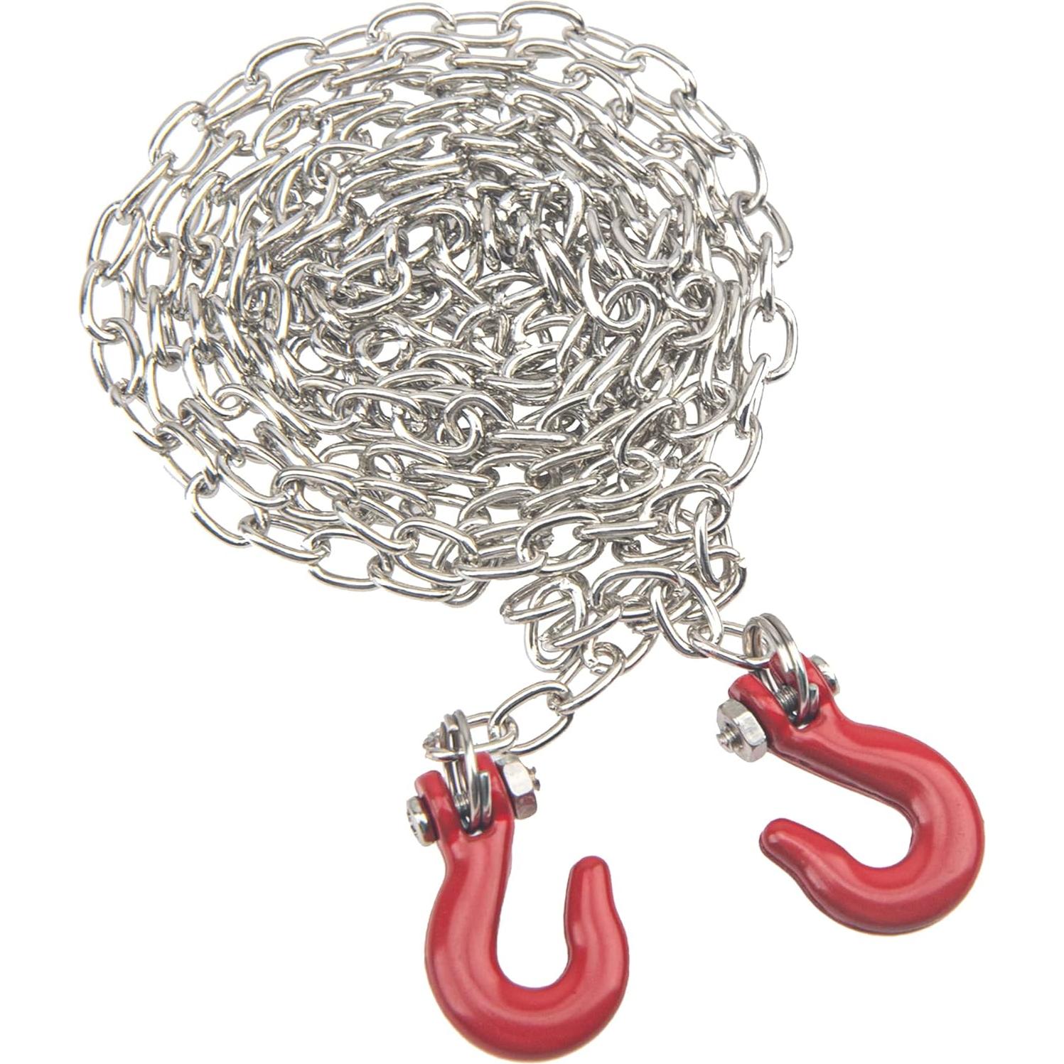 Gancho de Remolque de Metal con Cadena 1/10 RC HIRCQOO