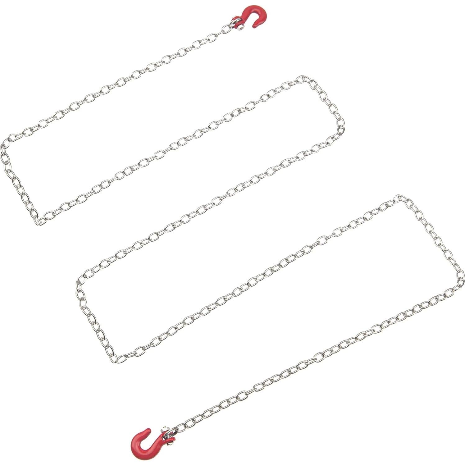 Gancho de Remolque de Metal con Cadena 1/10 RC HIRCQOO