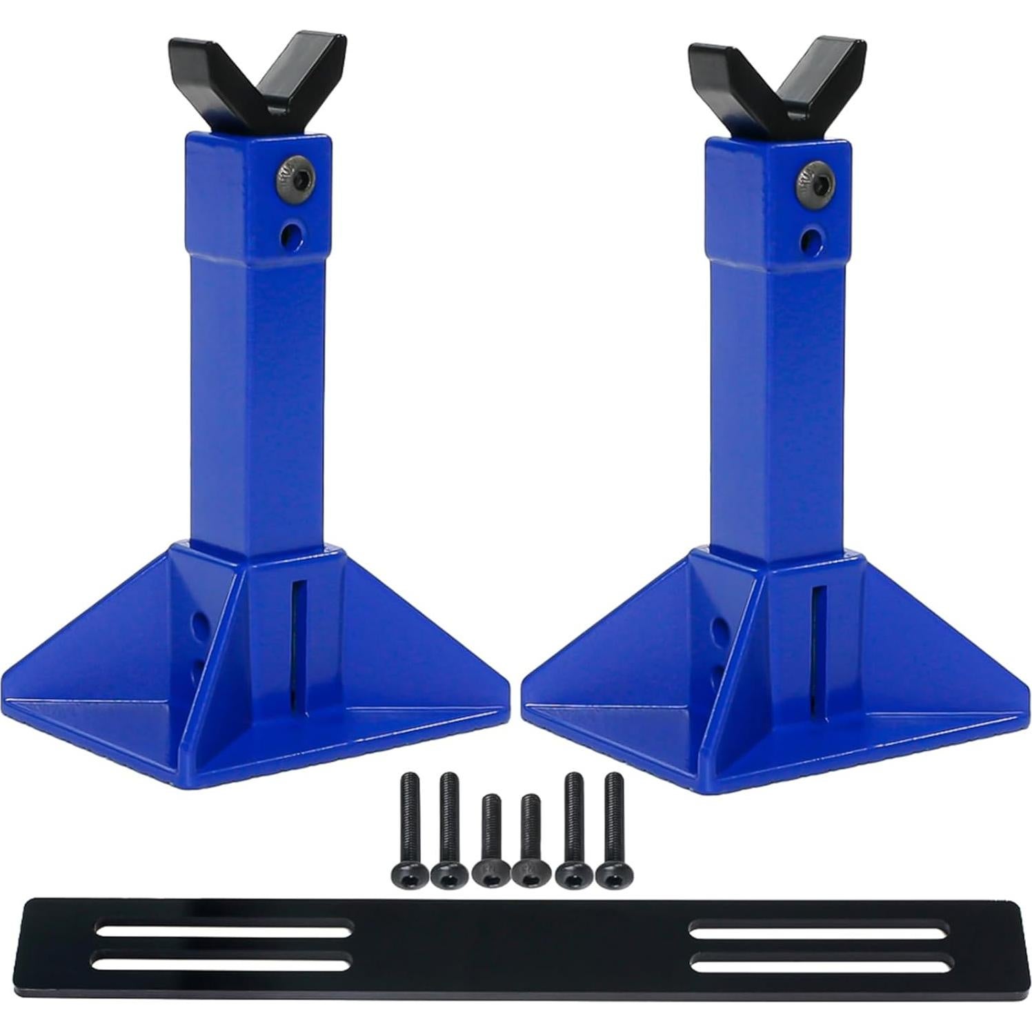 Soporte de Gato RC Metal Azul 1/8 1/10 Traxxas Axial Tamiya