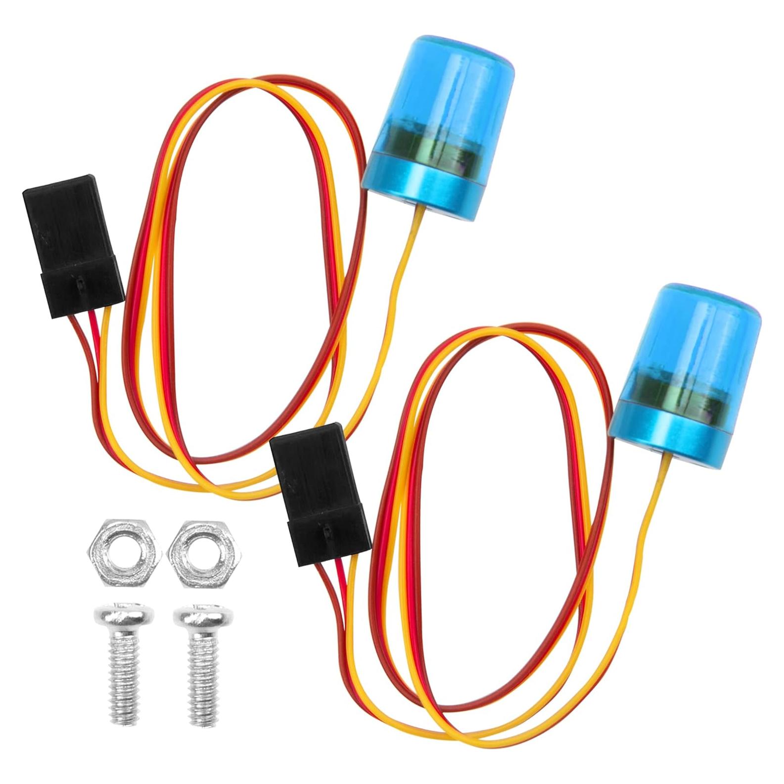 Luz de Alarma LED Rotativa Vgoohobby para Coche RC 2 Pcs