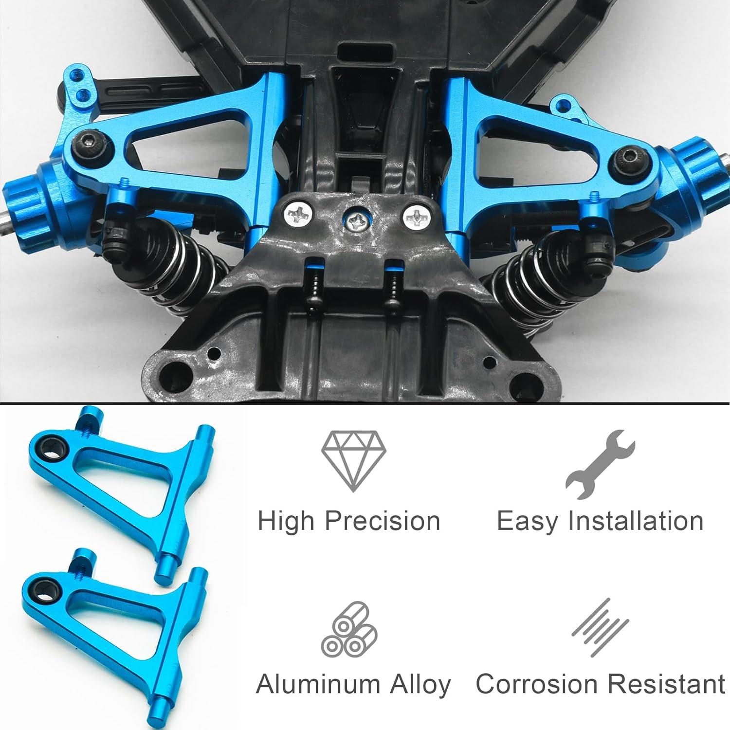 Kit de brazos de suspensión inferiores Tamiya TT02 1/10 aluminio