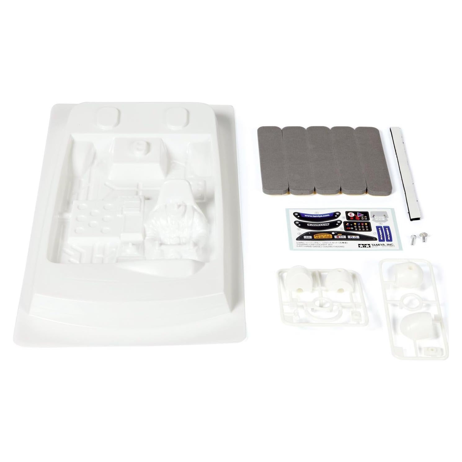 Set de Cockpit Tamiya 54298 para Coche Touring 1/10 LHD