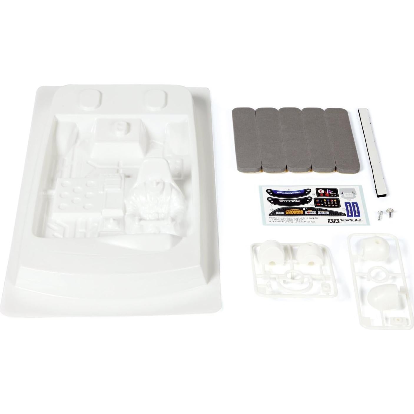 Set de Cockpit Tamiya 54298 para Coche Touring 1/10 LHD