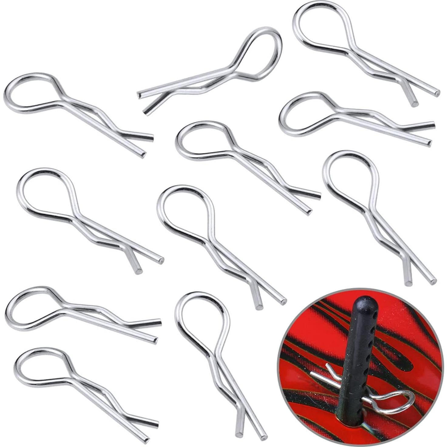 Clips Universales RC HobbyPark 150 Piezas 1.2mm 24.3mm