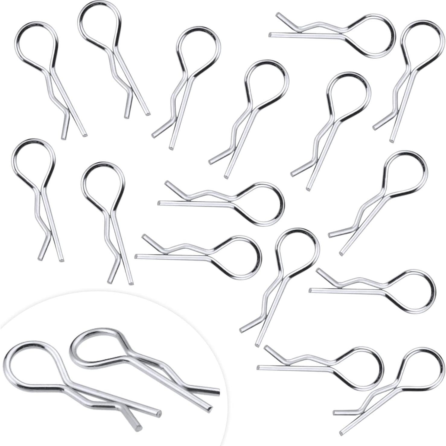 Clips Universales RC HobbyPark 150 Piezas 1.2mm 24.3mm