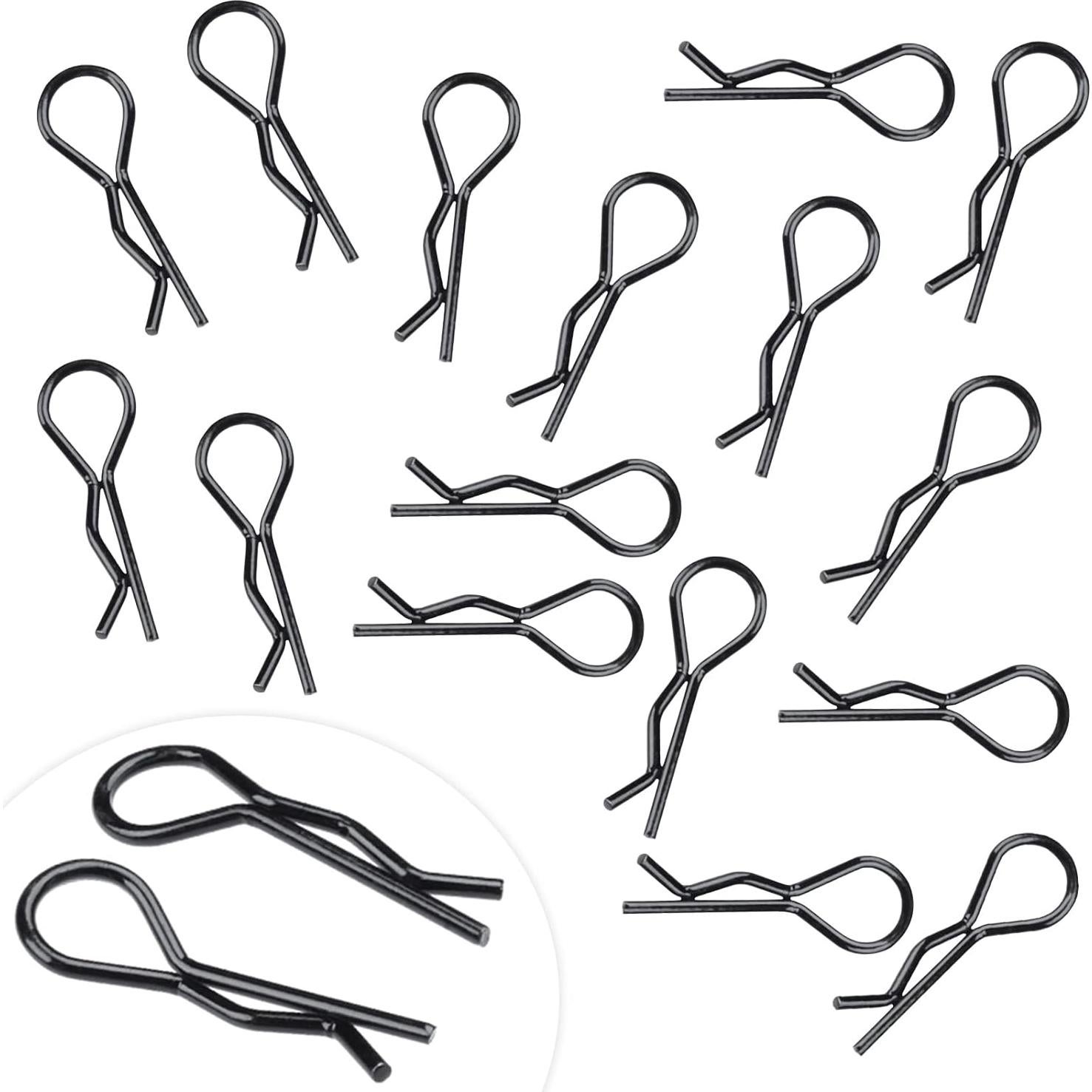 Clips Universales RC HobbyPark 150 Piezas 1.2mm 24.3mm