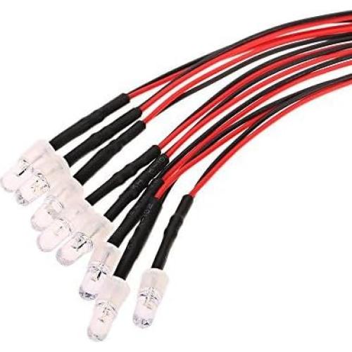 Kit de Luces LED 8Pcs GLOBACT para Coches RC 1/10 1/8