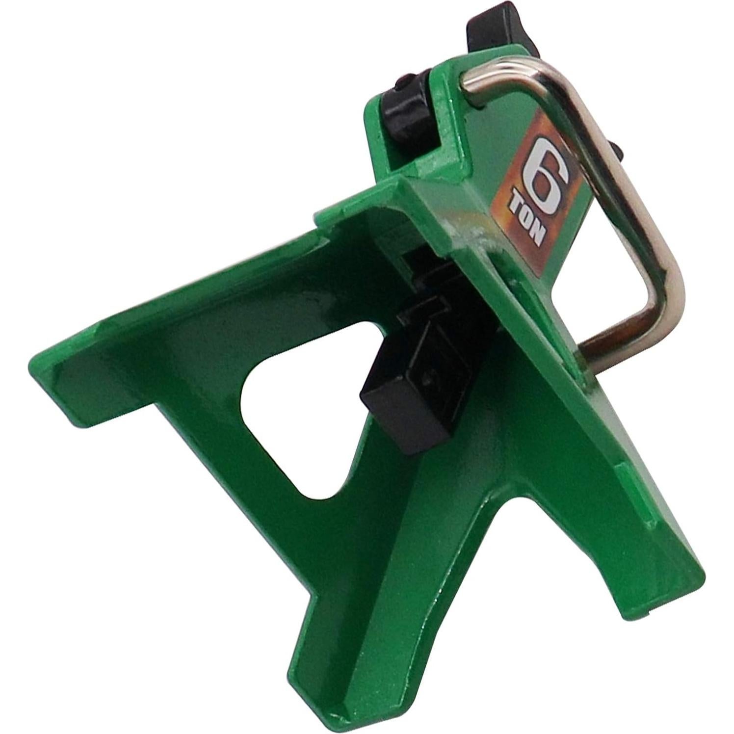 Soportes de Gato de Metal 1/10 ZYCST para Coche RC Verde