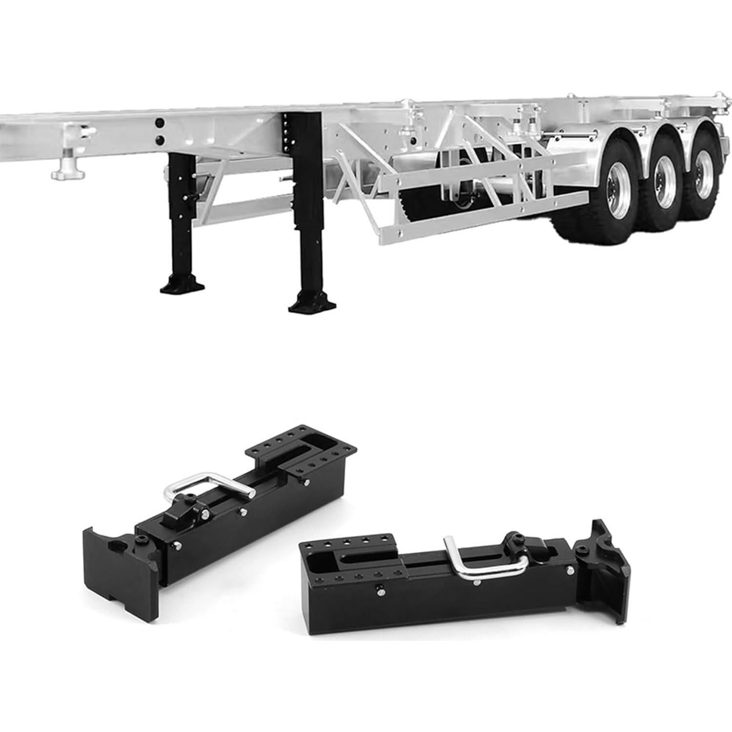 Juego de Soportes de Pierna de Metal Tamiya 1/14 - 2PCS