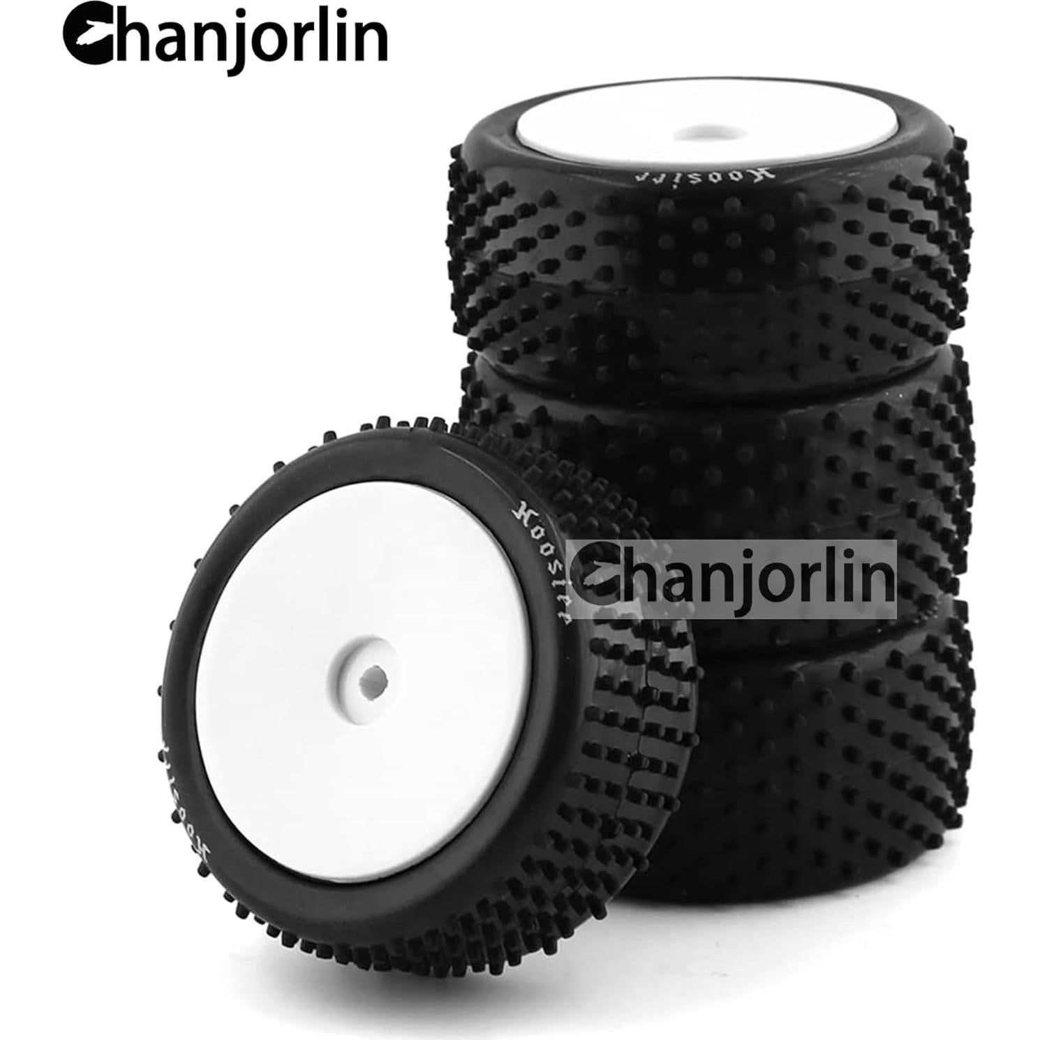 Neumáticos Off Road 1/10 Chanjorlin para Buggy RC 4PCS