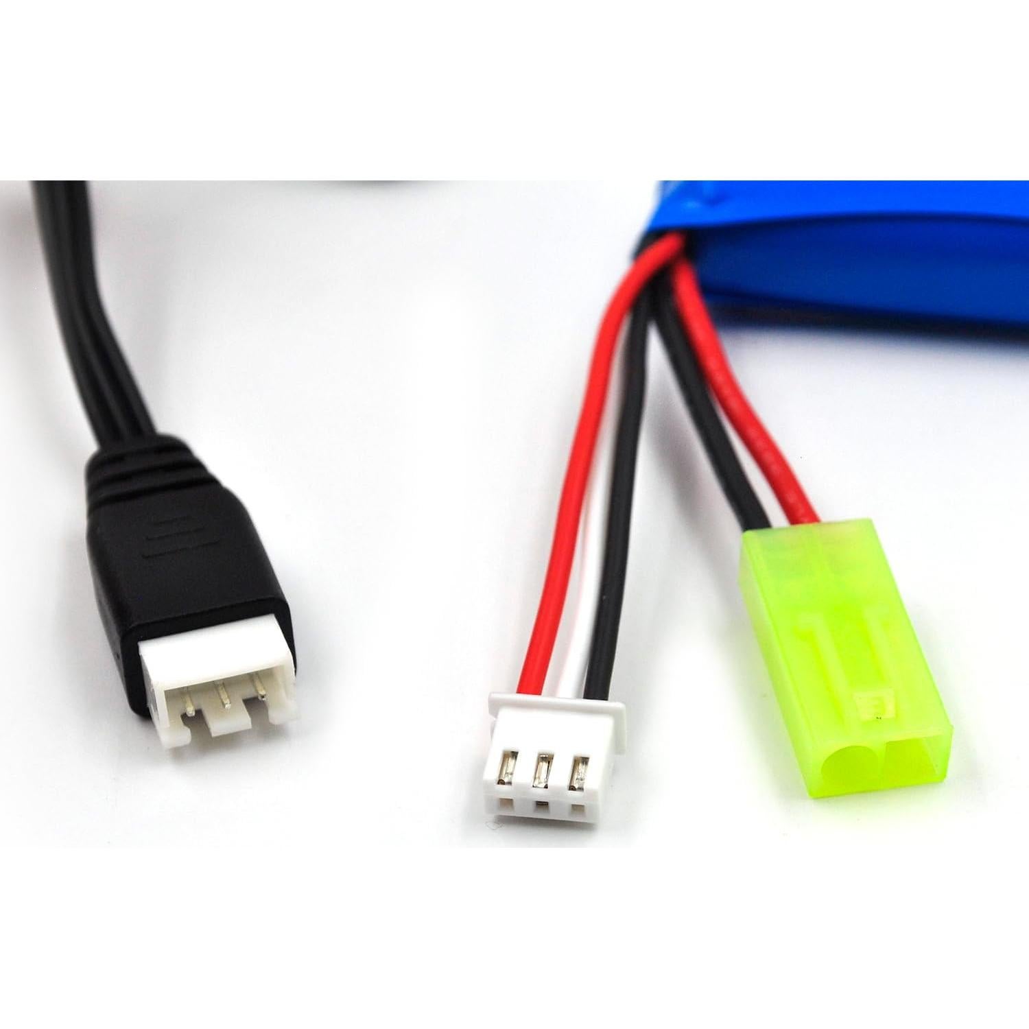 Batería Li-ion 7.4V 700mAh Mini Tamiya 4-Pack para RC 1/18