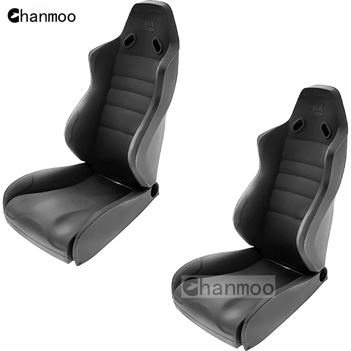 Sillas de coche RC Crawler 1/10 Chanmoo - Plástico Negro B