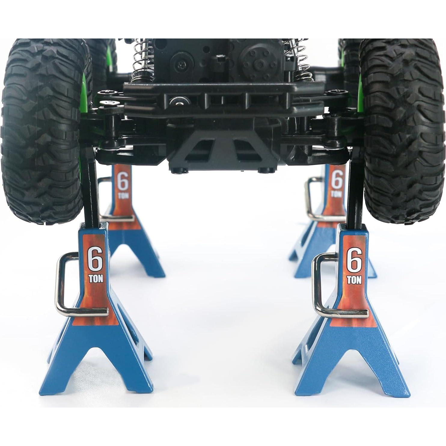 Soportes de Elevación de Metal POLANTA 1:10 Ajustables Azul