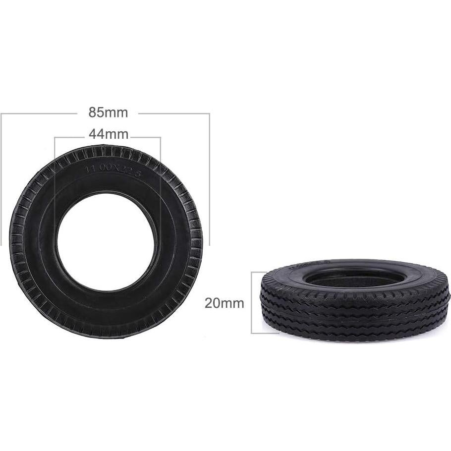 Neumáticos de Caucho GoolRC 4pcs para Camión Tractor Tamiya 1/14