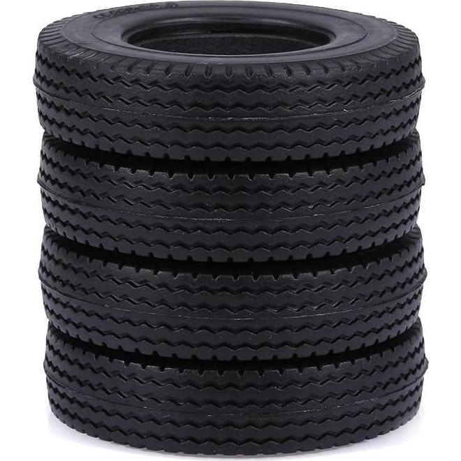 Neumáticos de Caucho GoolRC 4pcs para Camión Tractor Tamiya 1/14