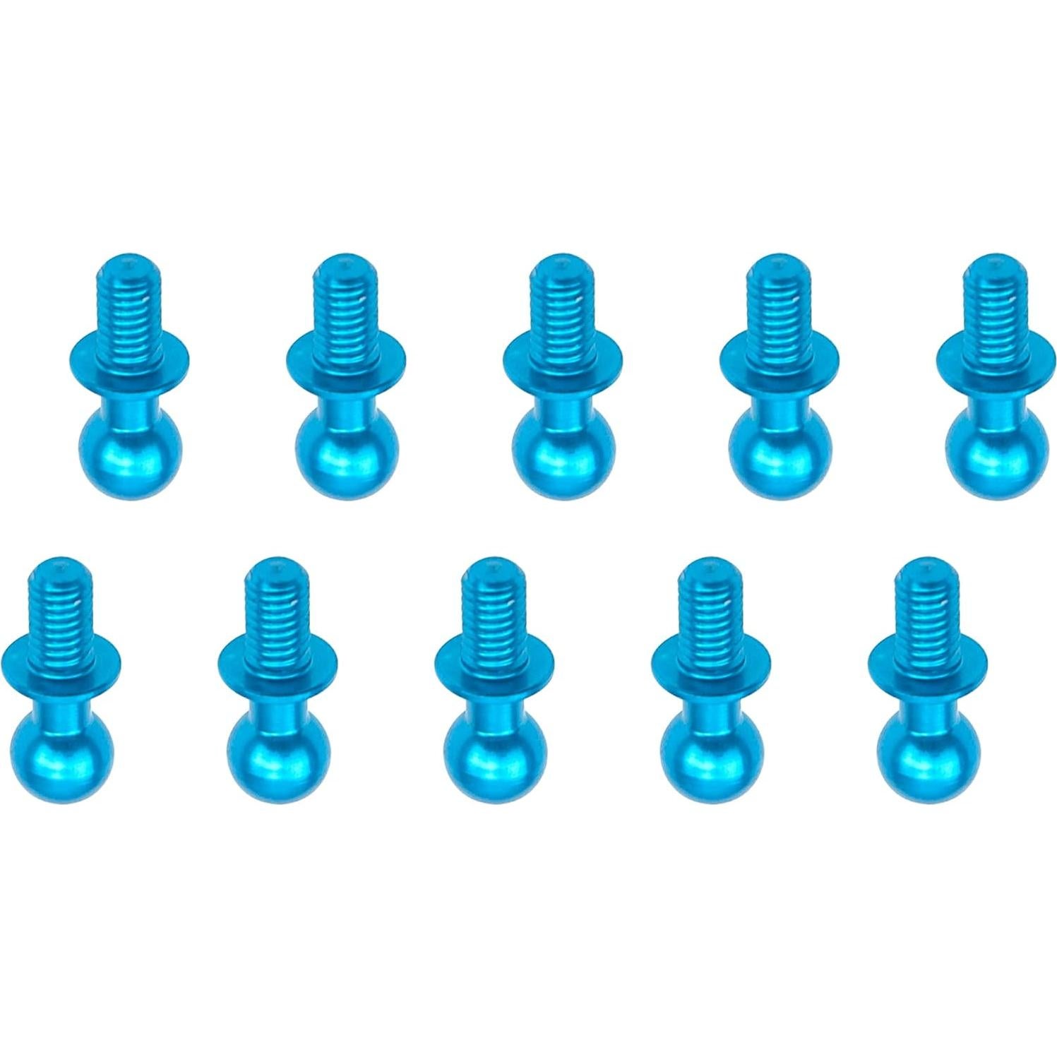 10 Tornillos de Cabeza Esférica M3 ShareGoo para Coche RC