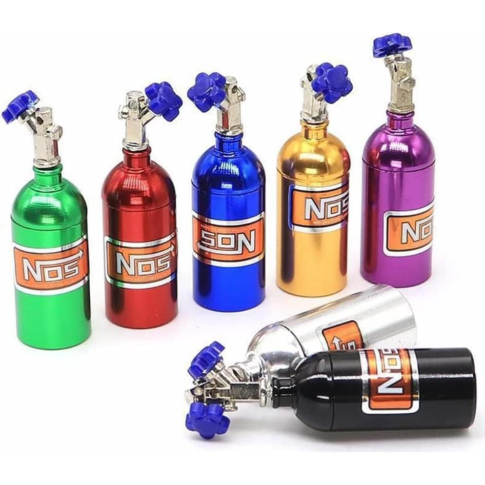 2 Pack Botellas de Nitrógeno Decorativas para Crawler RC 1/10