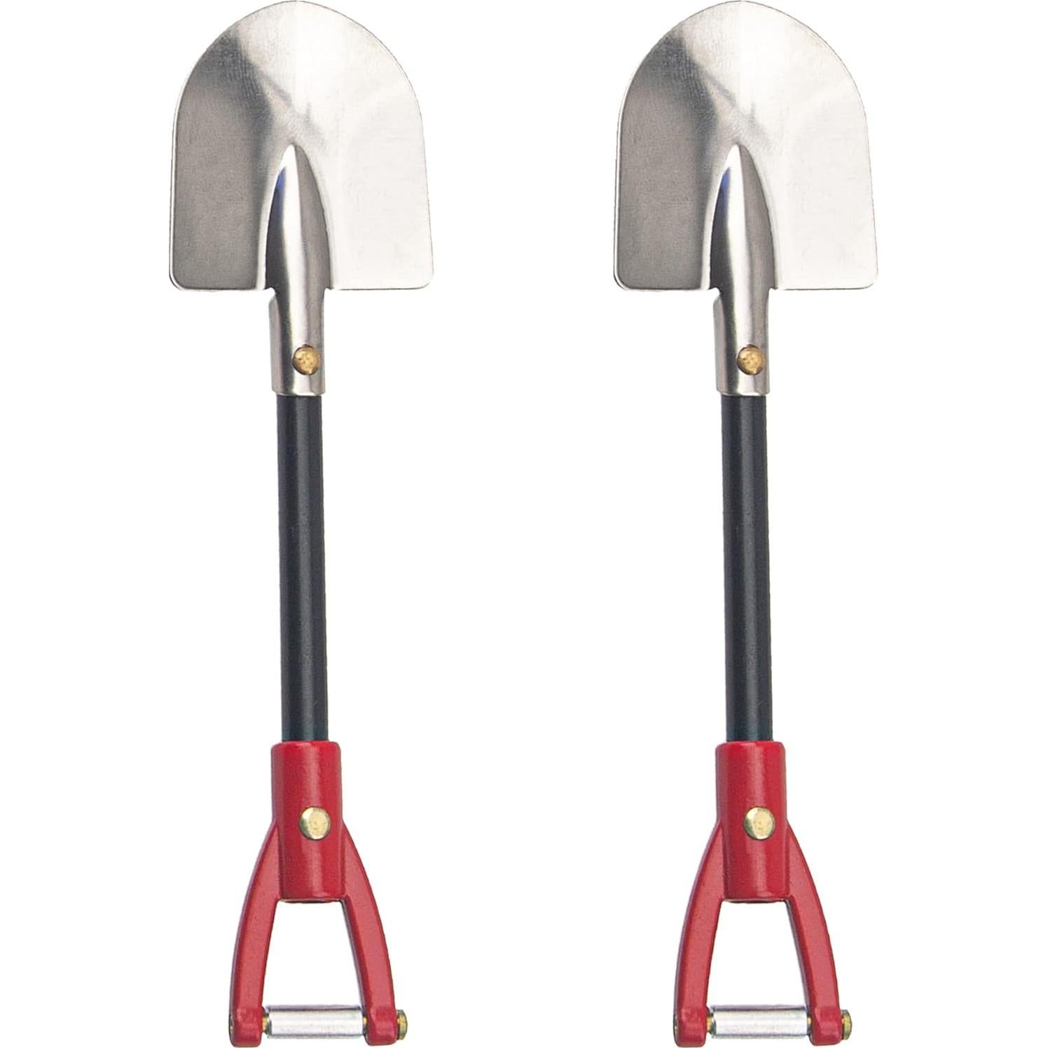 2 Piezas Pala Decorativa Metal RC HIRCQOO 1/10 Rojo