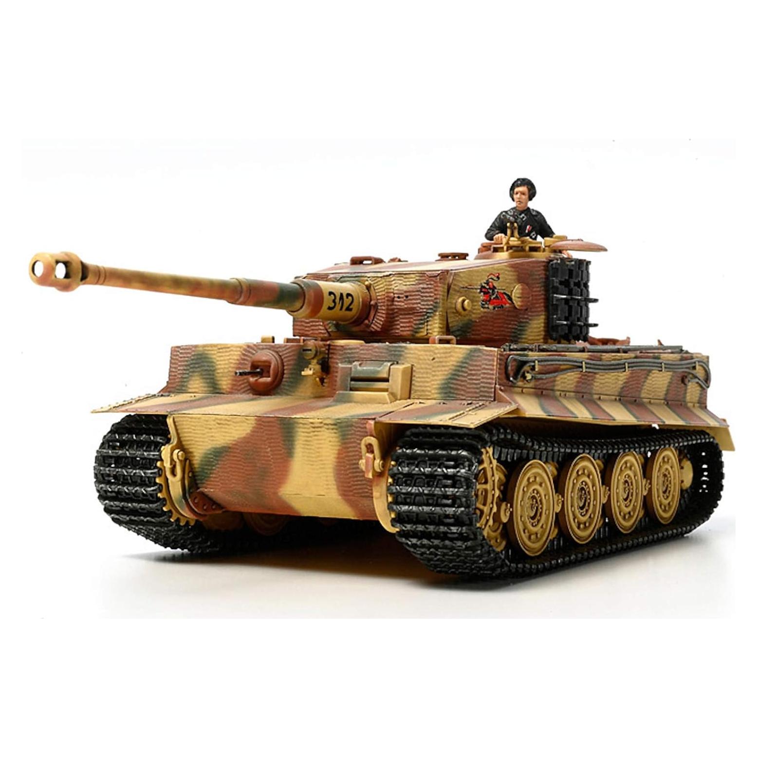 Tanque Tigre I Alemán Tamiya TM32575 Escala 1/48