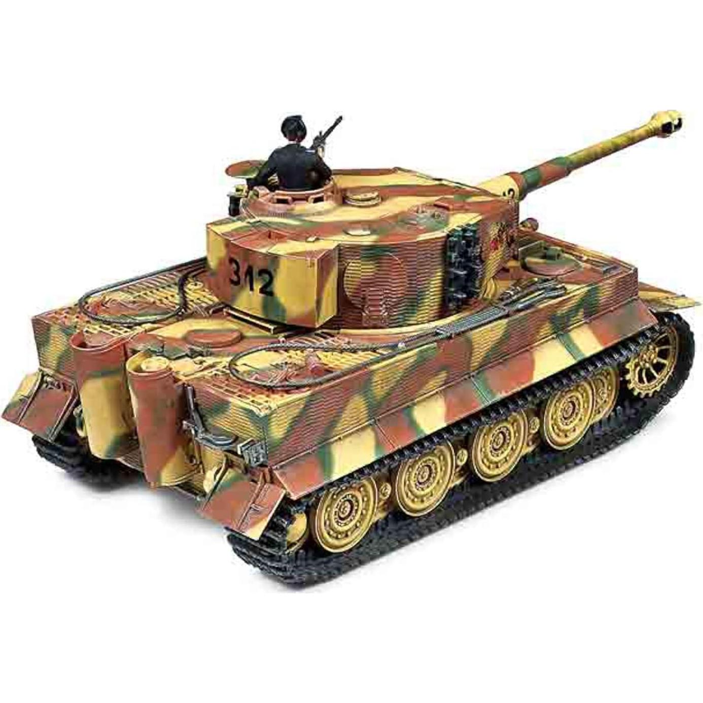 Tanque Tigre I Alemán Tamiya TM32575 Escala 1/48