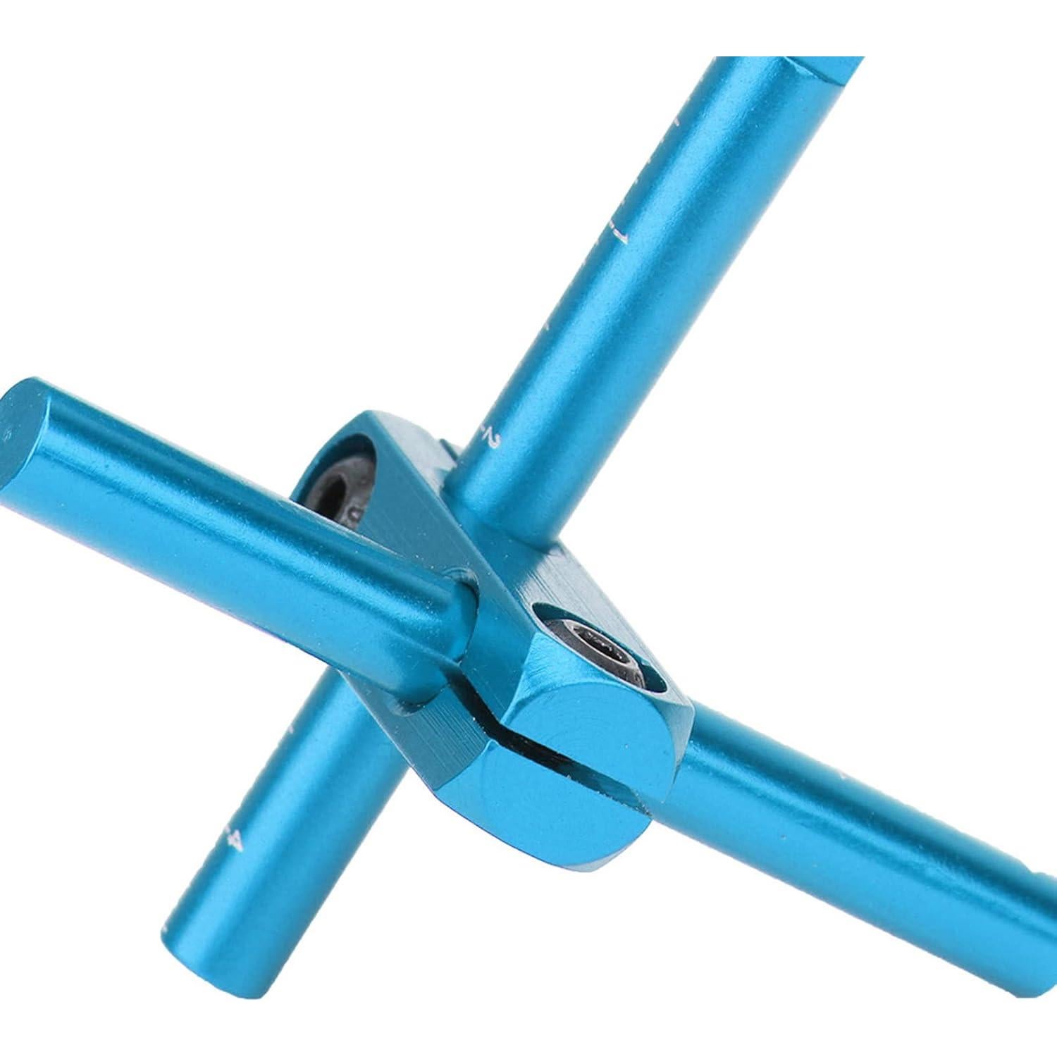 Accesorio RC Yosoo Carcasa Magnética 1/10 Aluminio Azul