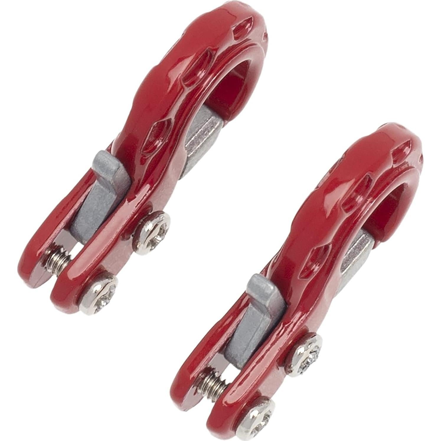 Ganchos de Remolque LAFEINA para Winch RC 1/10 Metal Rojo