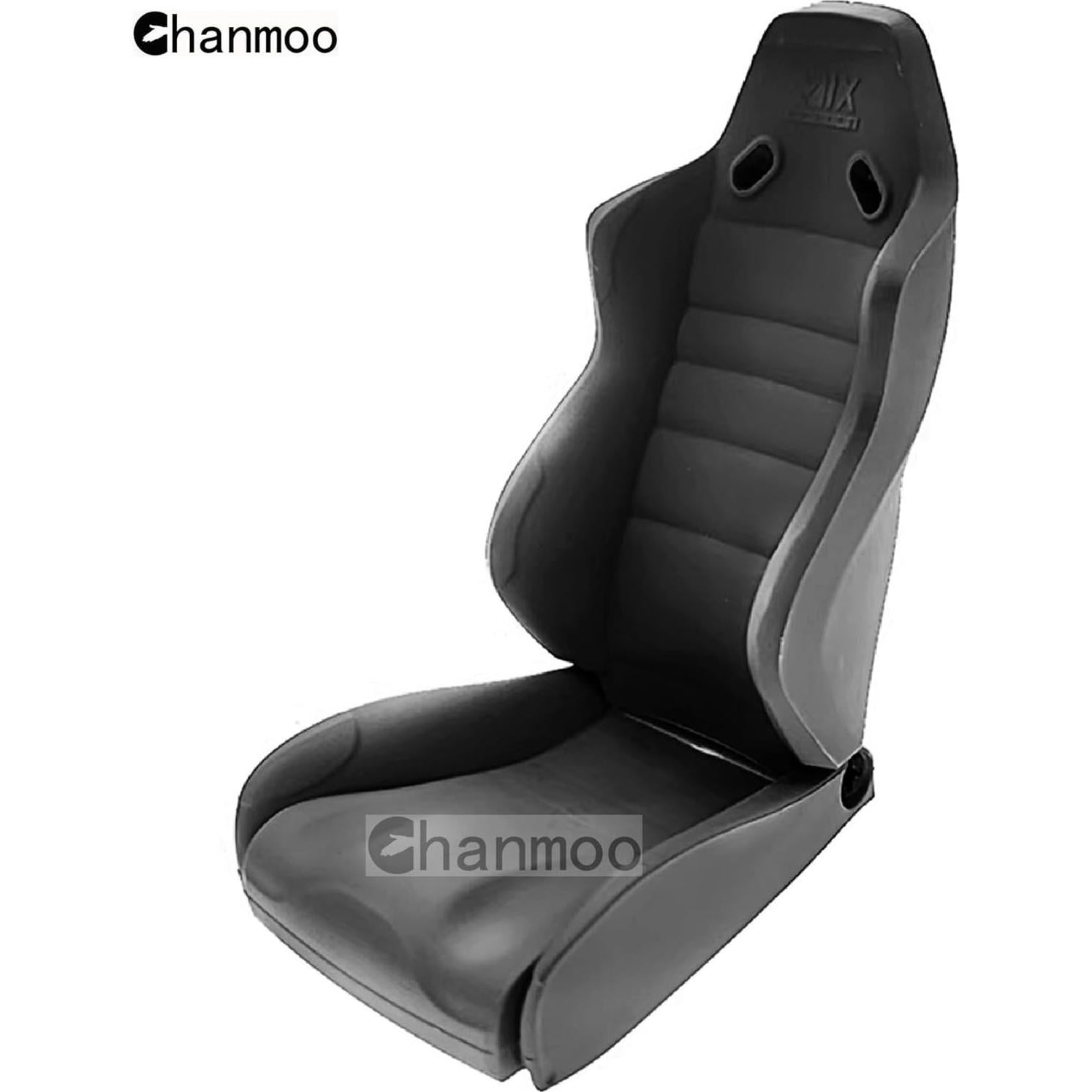 Sillas de coche RC Crawler 1/10 Chanmoo - 2 Pcs Negro