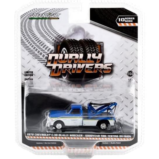 Camión de Remolque Dually Chevrolet C-30 1972 Greenlight 1/64