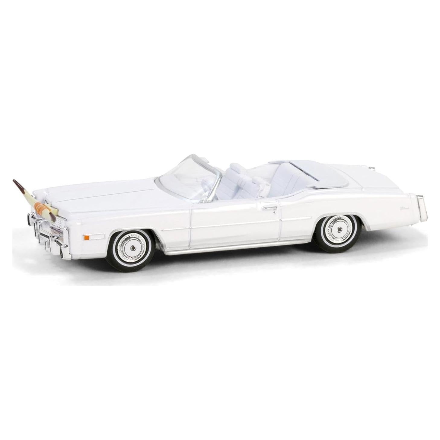 Modelo a Escala 1/64 Cadillac Eldorado 1976 Greenlight Blanco