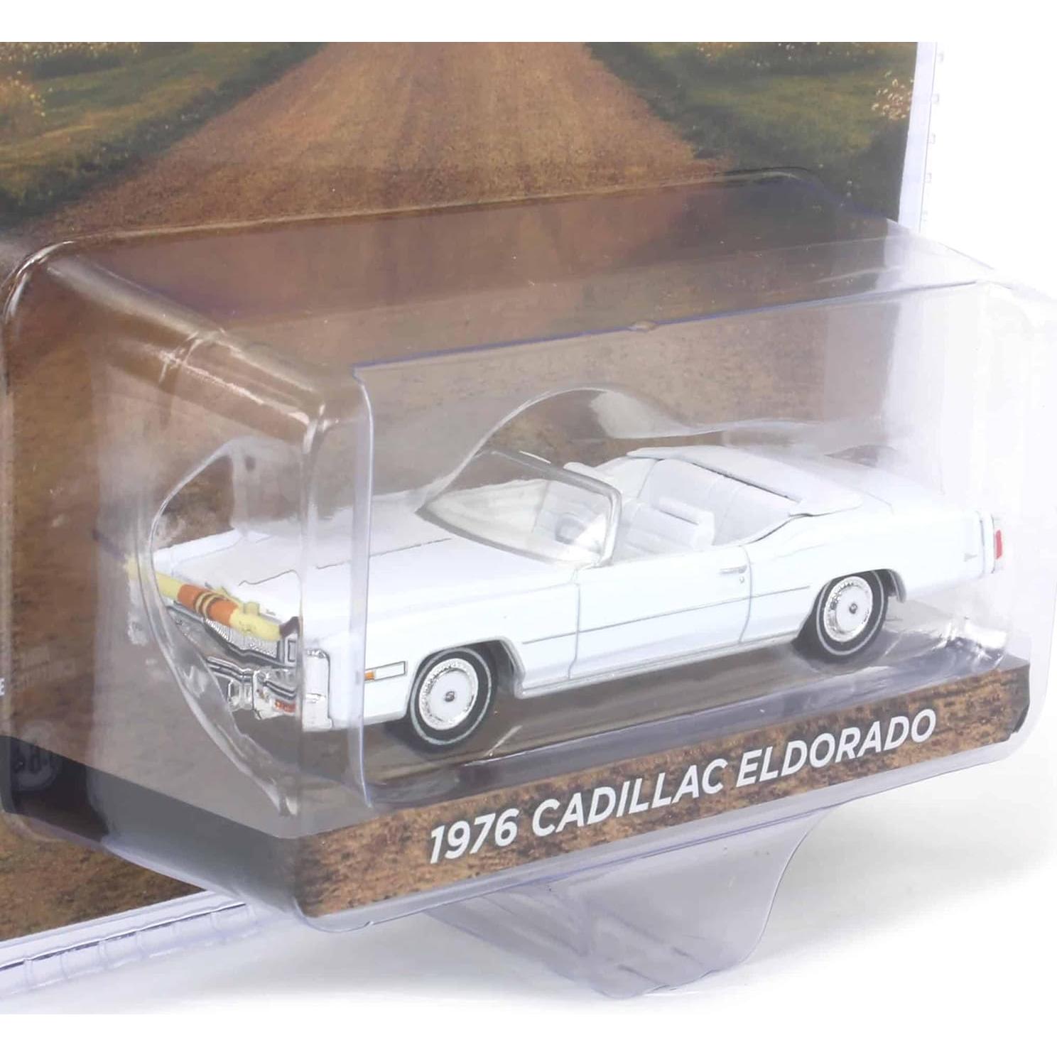 Modelo a Escala 1/64 Cadillac Eldorado 1976 Greenlight Blanco