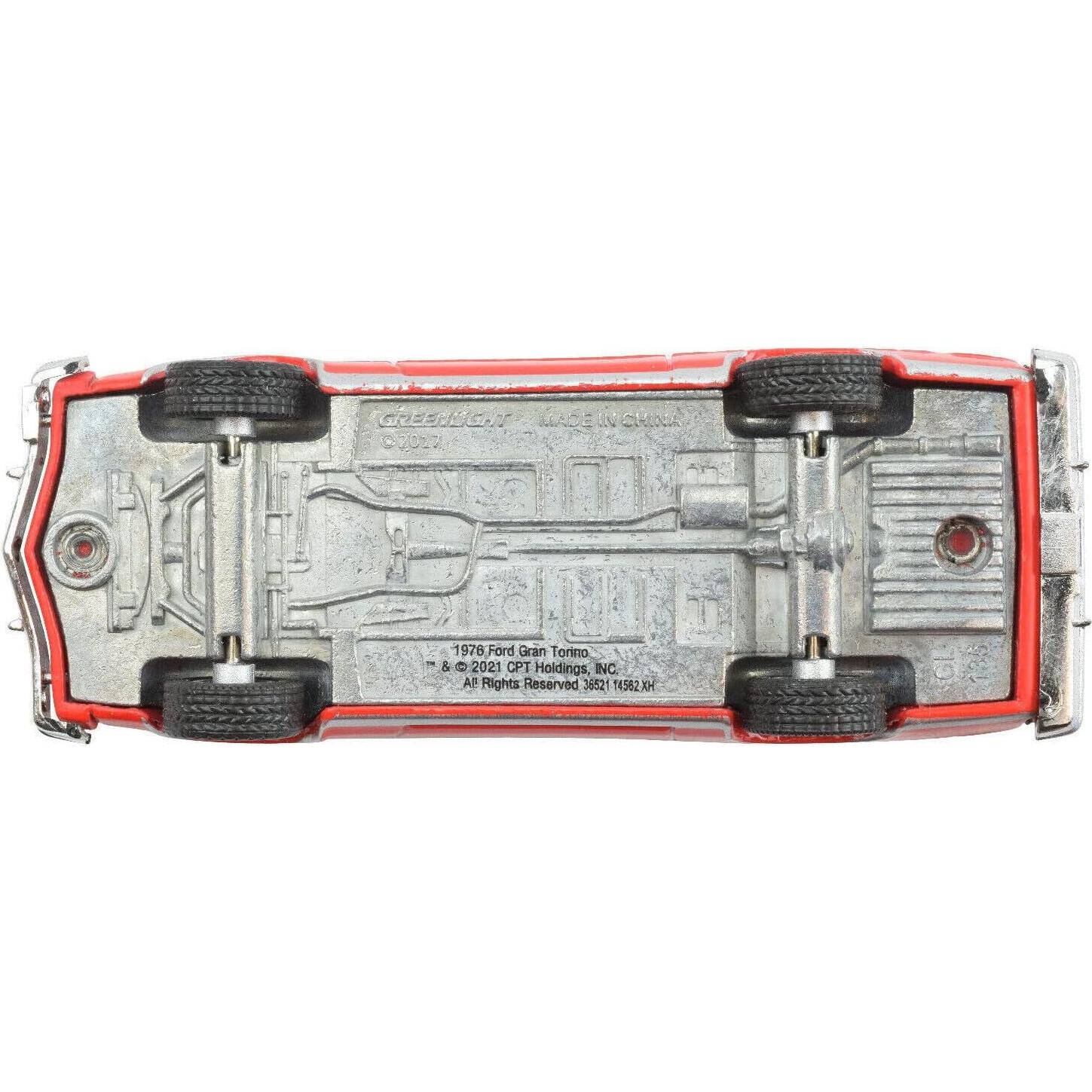 Coche Diecast 1:64 PH Premium Hobbies Ford Torino 1976 Rojo