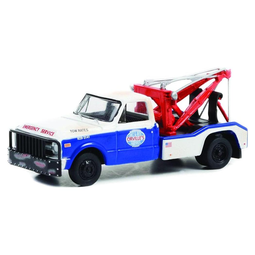 Camión de Rescate Greenlight 46090-B 1969 Chevy C-30 1:64