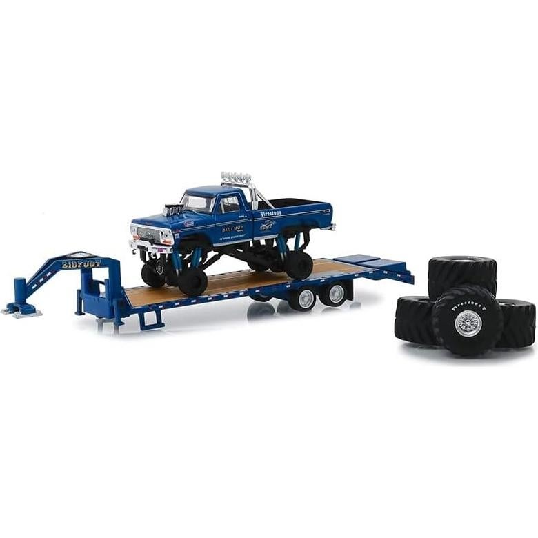 Camión Monstruo Greenlight Bigfoot #1 1974 Ford F-250 1:64