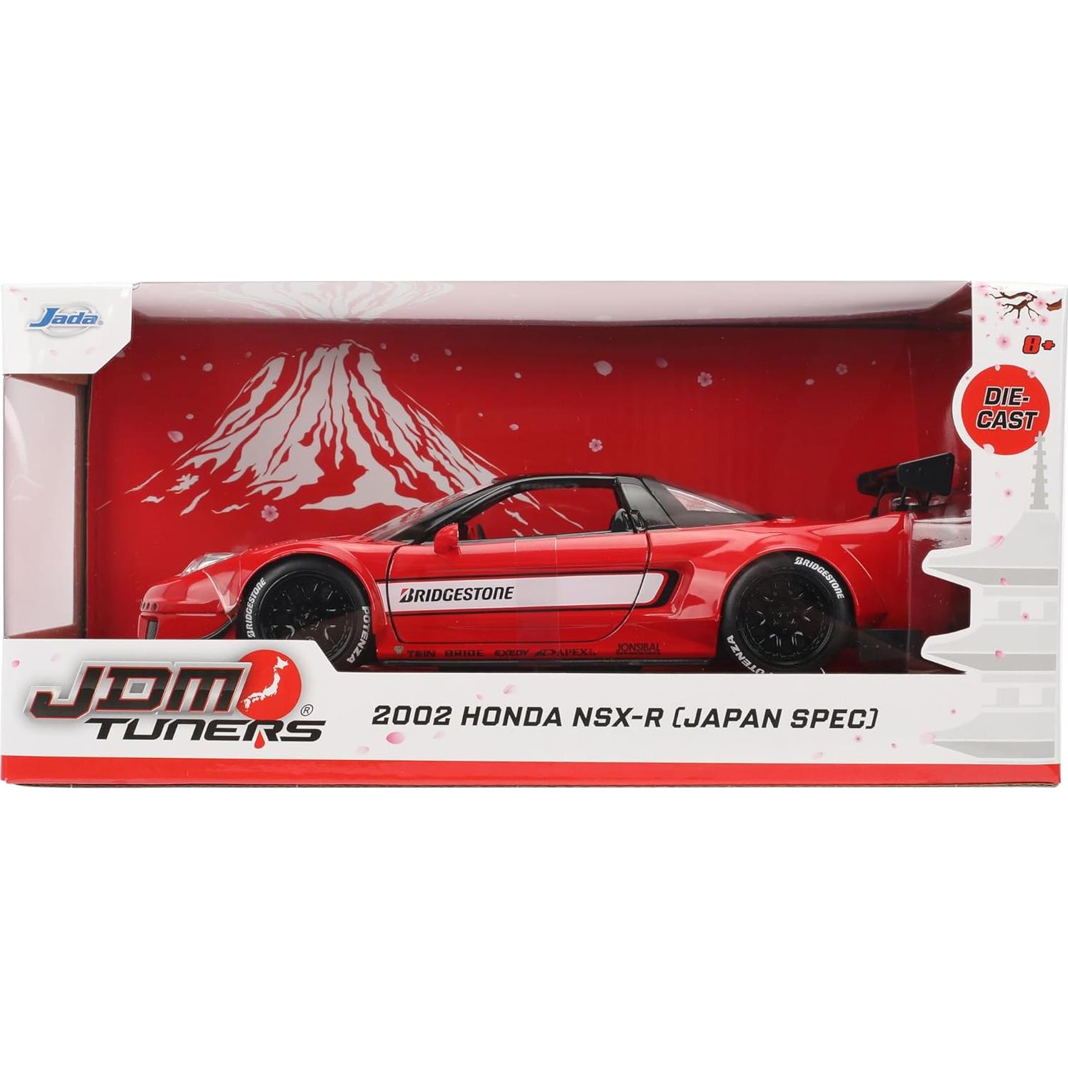 Jada Toys JDM Tuners 1:24 Honda NSX Type-R Rojo