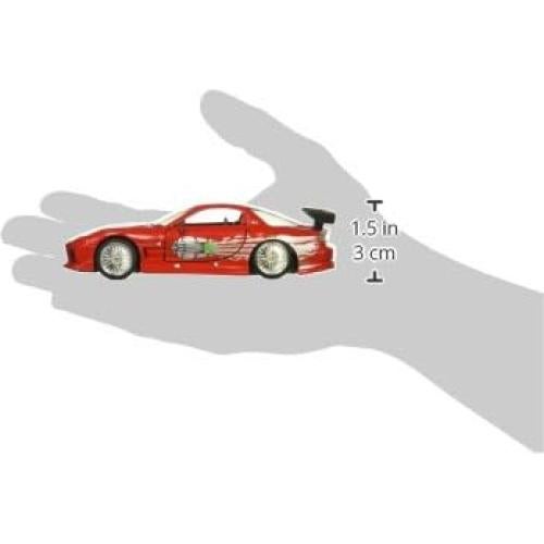 Coche de metal fundido Jada Mazda RX-7 1:32 para coleccionistas