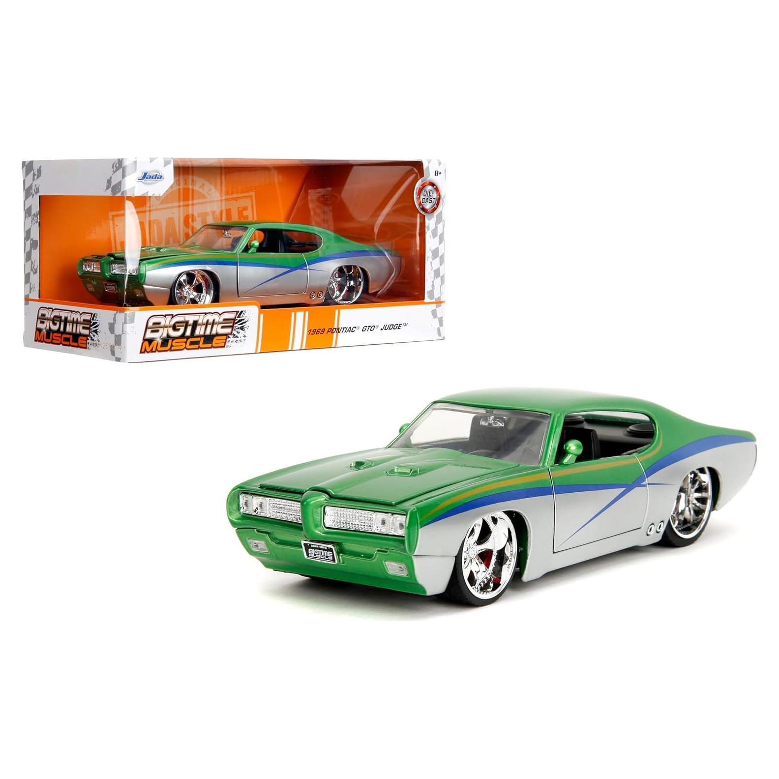 Coche de fundición Jada Toys 1969 Pontiac GTO 1:24