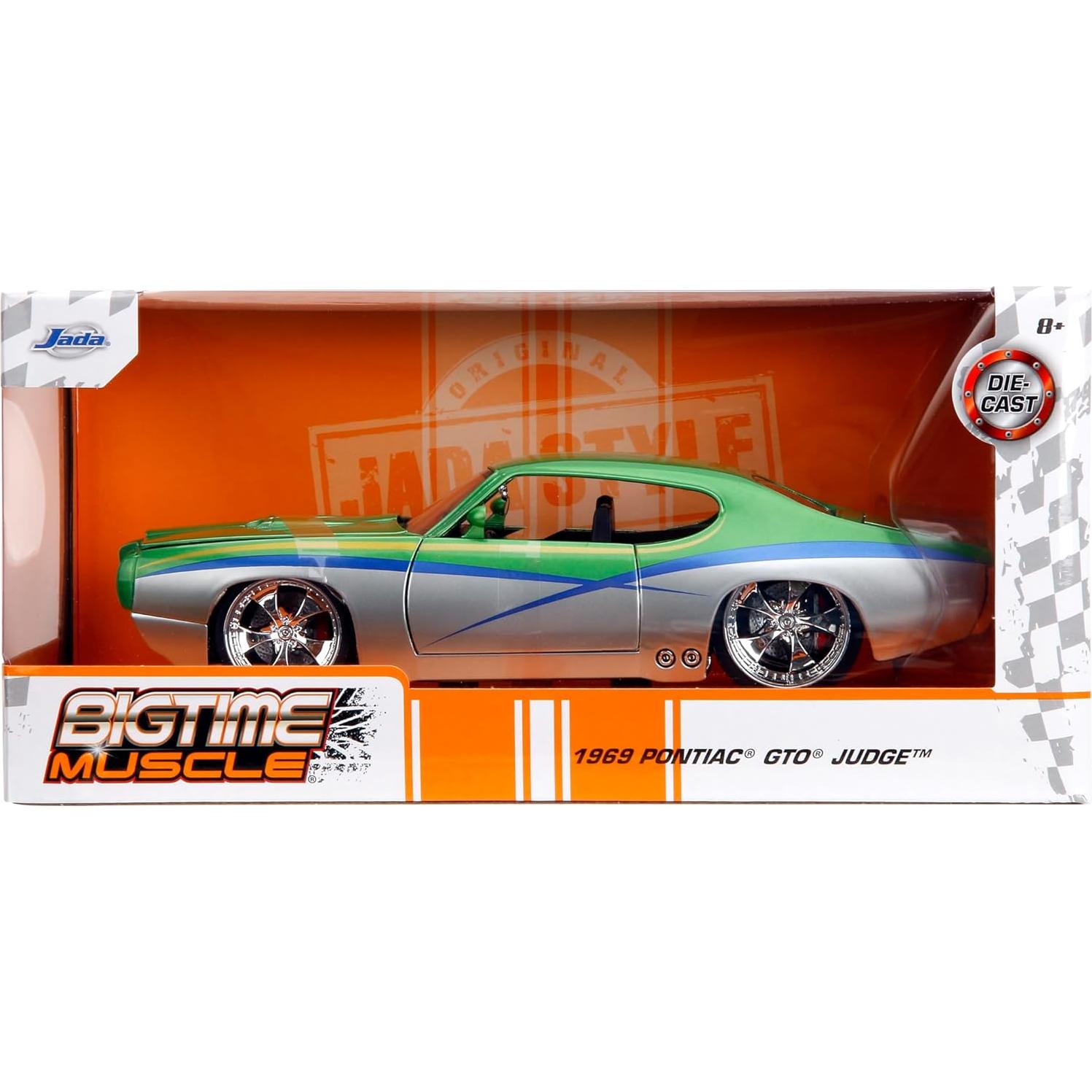 Coche de fundición Jada Toys 1969 Pontiac GTO 1:24