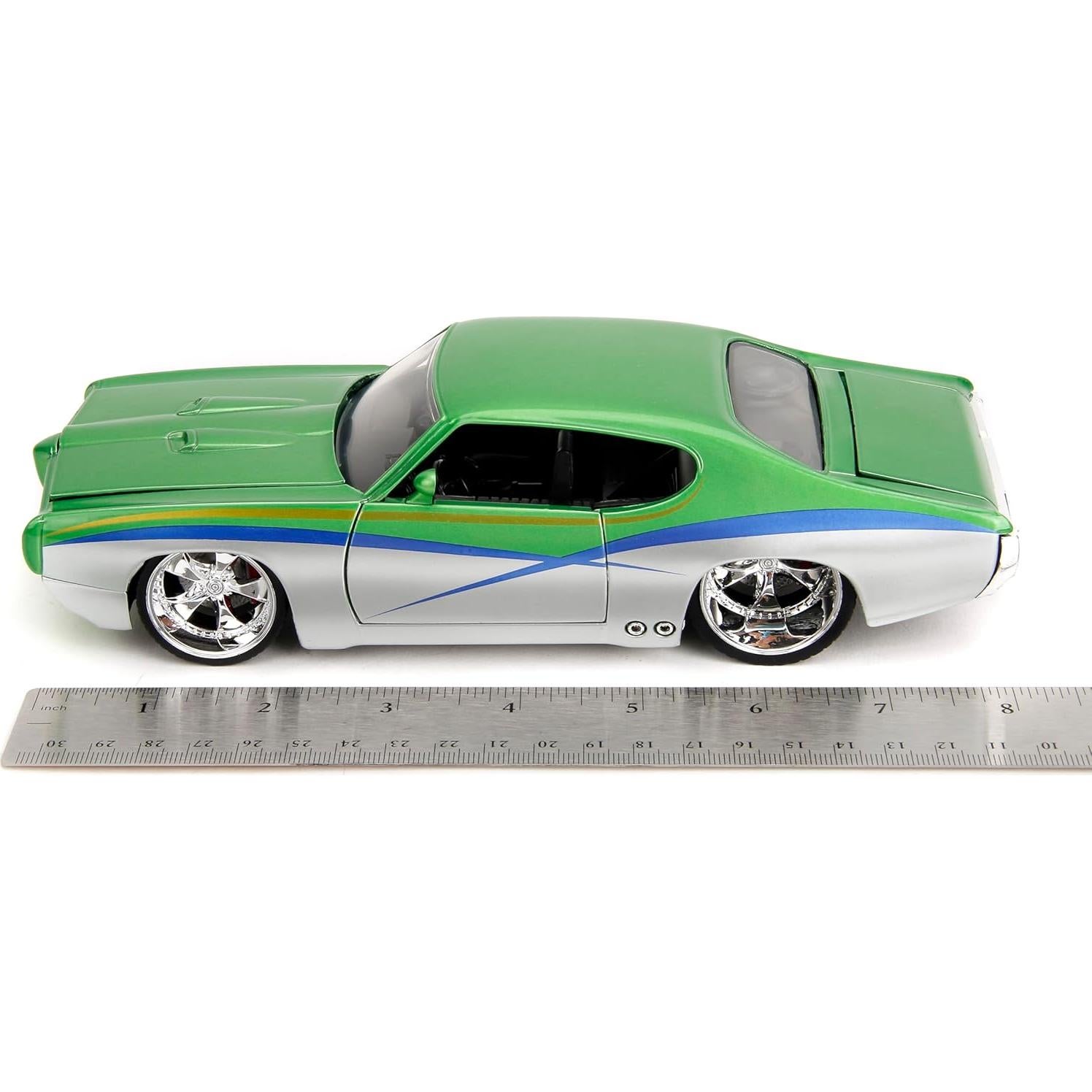 Coche de fundición Jada Toys 1969 Pontiac GTO 1:24