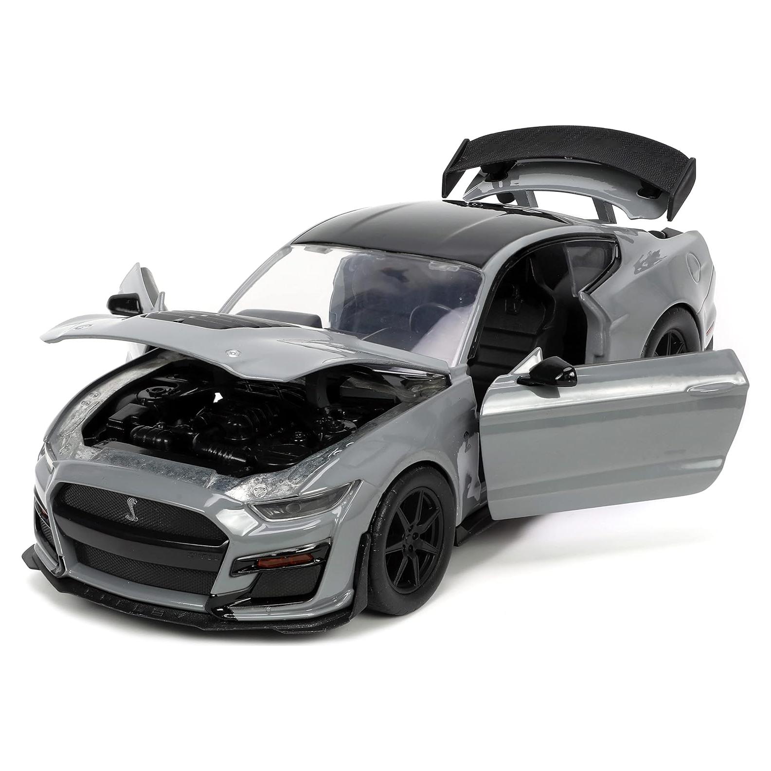 Coche de fundición Jada Toys Shelby GT500 2020 1:24 Gris
