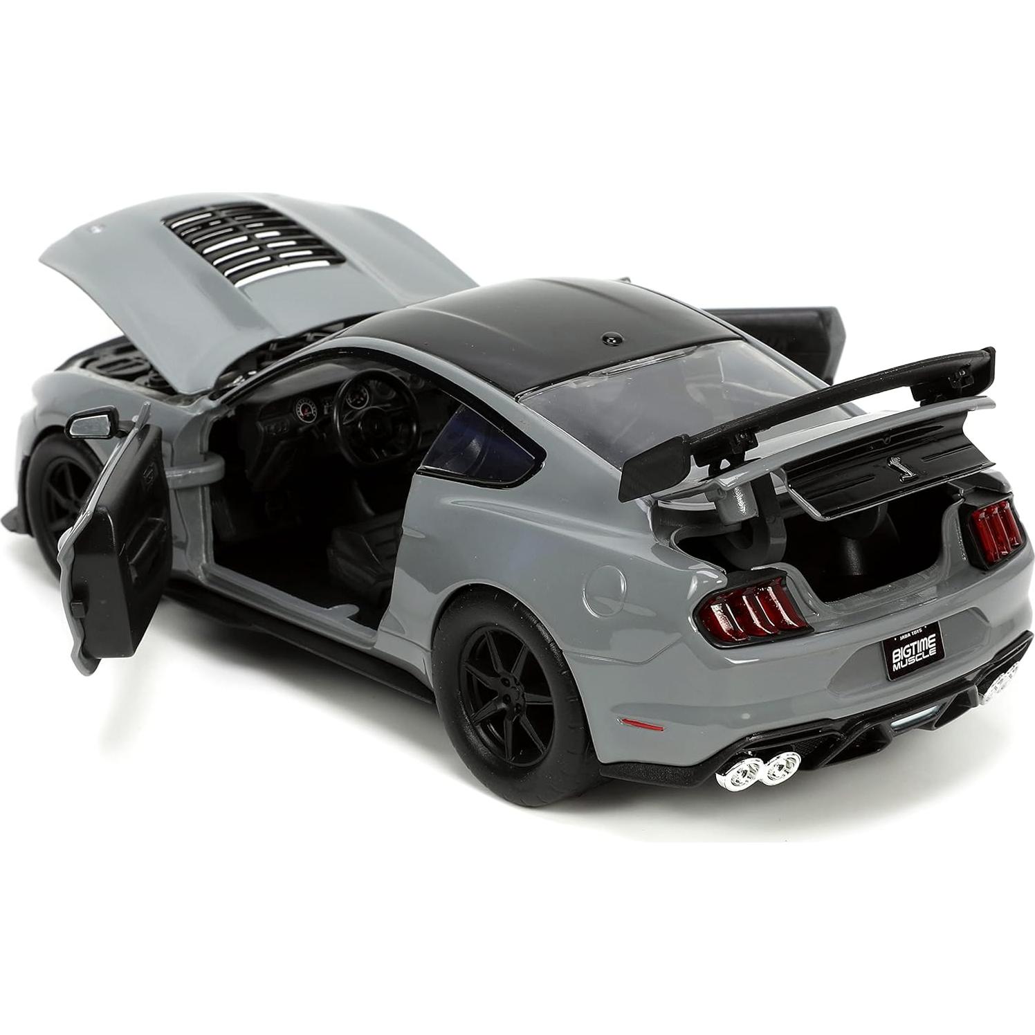 Coche de fundición Jada Toys Shelby GT500 2020 1:24 Gris