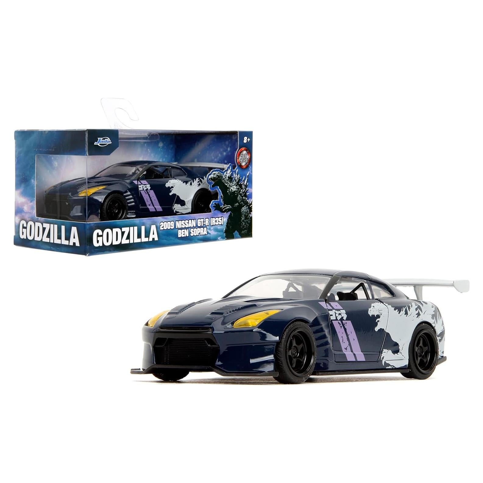 Jada Toys Nissan GT-R (R35) Godzilla 1:32 Die-Cast Coleccionable