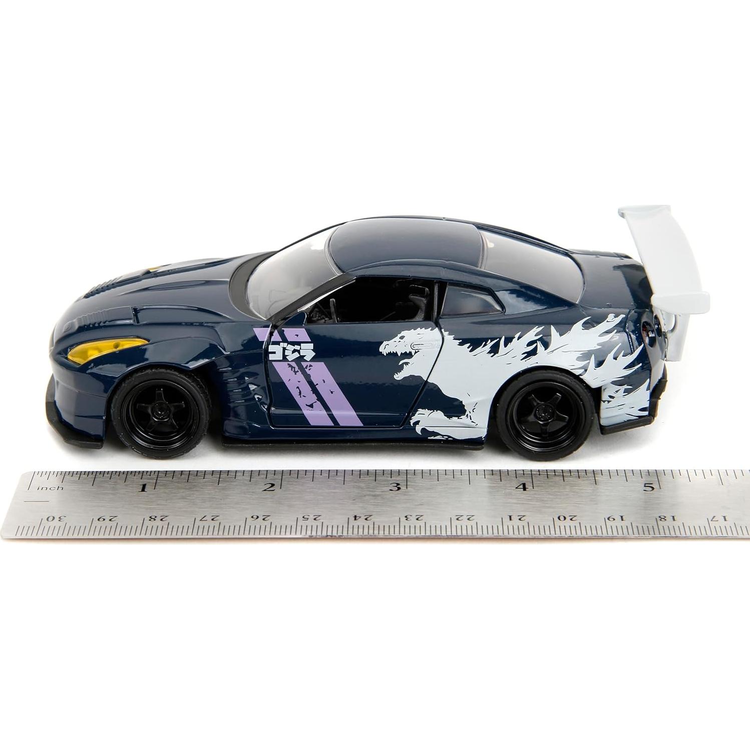 Jada Toys Nissan GT-R (R35) Godzilla 1:32 Die-Cast Coleccionable