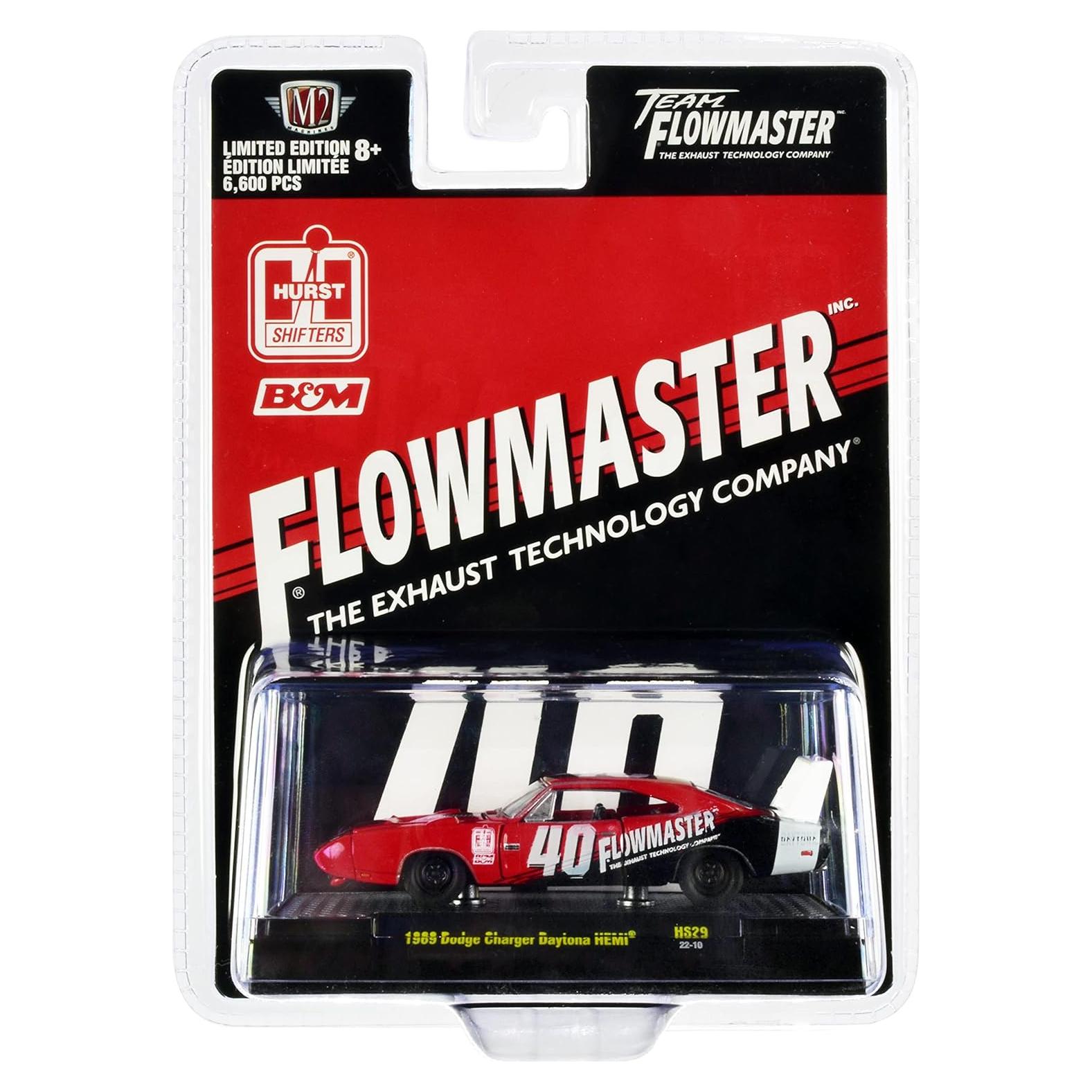 Modelo de Coche Diecast 1969 Dodge Charger Daytona HEMI 1/64