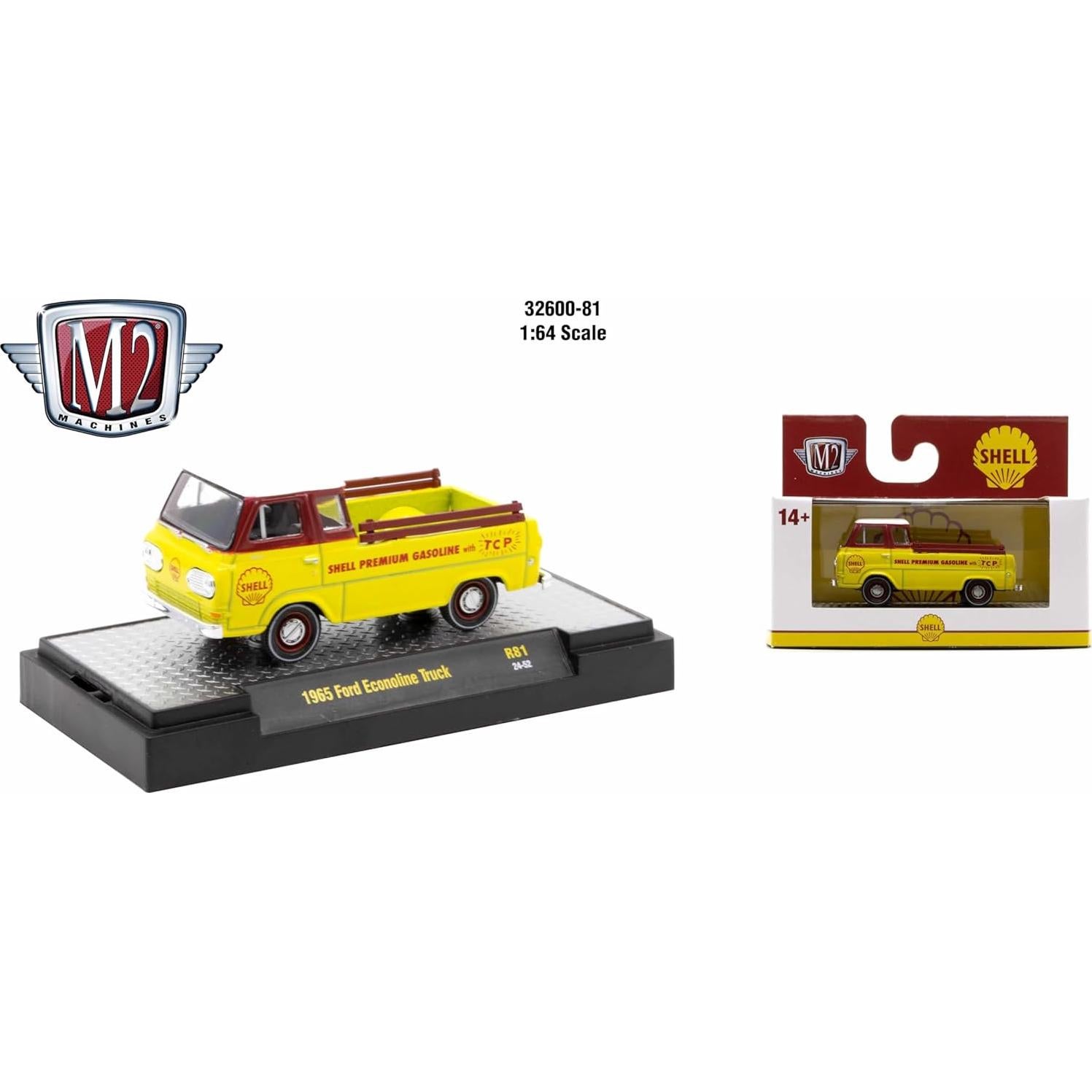 M2 Machines Camión Econoline Shell 1:64 Edición Limitada